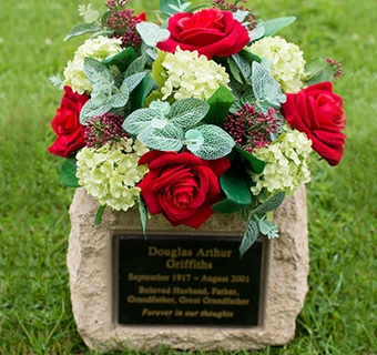 Artificial Memorial Flowers